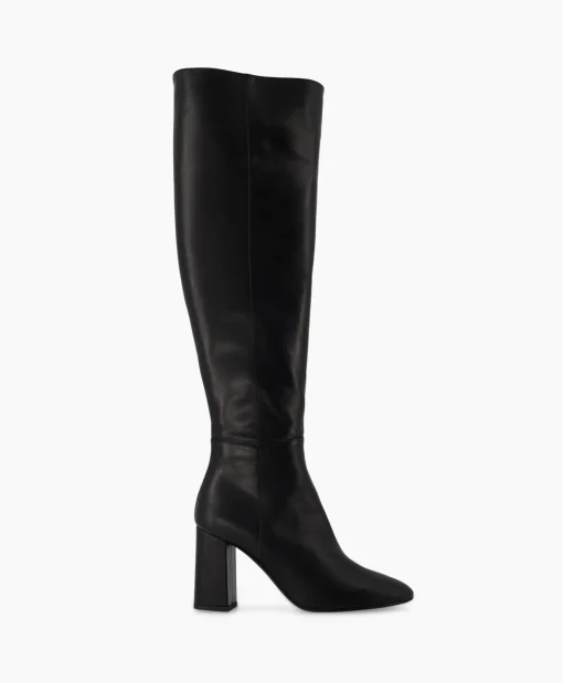 New Langelaars Duniazwart Dames Laarzen