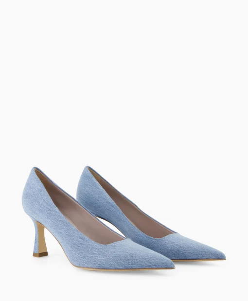 New Pump Jeans Col. 11 Blauw Dames Pumps