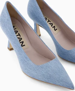 New Pump Jeans Col. 11 Blauw Dames Pumps