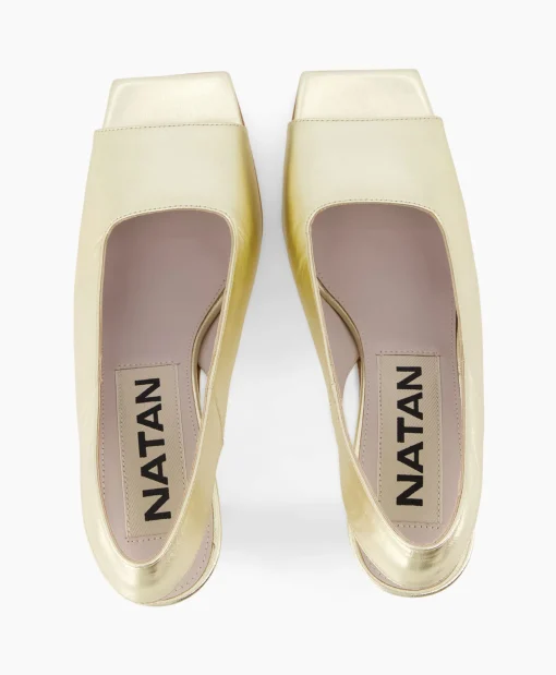 Store Pump Luxor Platino 58 Goud Dames Pumps