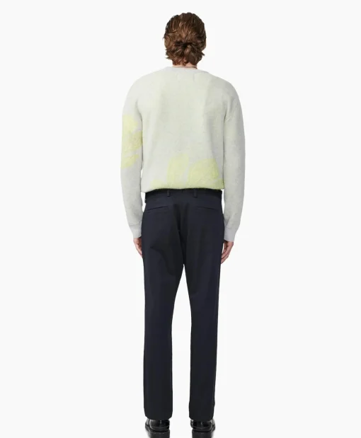 Online Broek Theo 1420 Blauw Heren Broeken