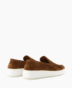 Store Loafer Jiro Mio Bruin Heren Instappers