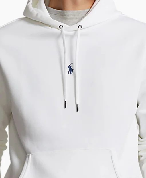 Flash Sale Hoodie Mid Logo Wit Heren Truien