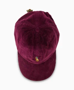 Cheap Pet Corduroy Bordeaux Heren Petten