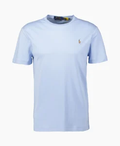 New T-Shirt Korte Mouw Short Sleeve Licht Blauw Heren T-Shirts