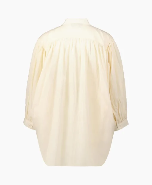 Hot Blouse Balloon Beige Dames Blouses