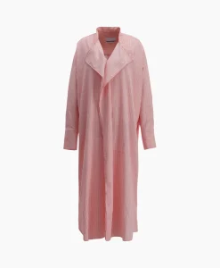 Online Maxi Jurk Penelope Woven Striped Rose Dames Jurken