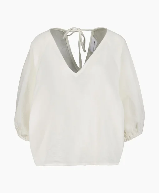 Online Top Hapiti Six Senses Off White Dames T-Shirts & Tops