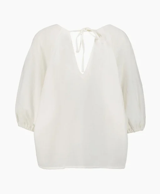 Online Top Hapiti Six Senses Off White Dames T-Shirts & Tops