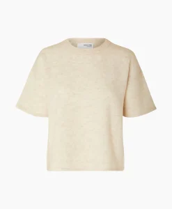 Flash Sale Pullover Maline-Liliana 2/4 Knit O-Neck N Beige Dames Truien