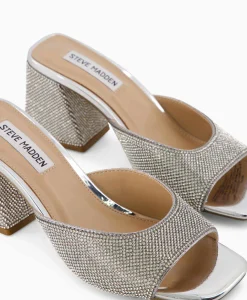 Cheap Sandaal Met Hak Glowing-R Zilver Dames Sandalen