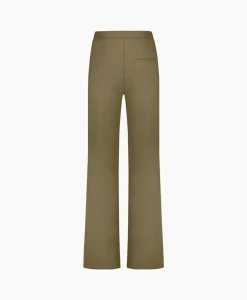Outlet Broek Alex Bonded Trousers Bruin Dessin Dames Broeken