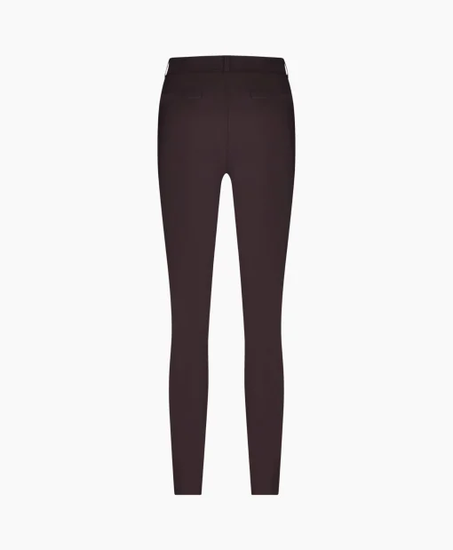 Flash Sale Broek Katlyn Bonded Trousers Bruin Dames Broeken