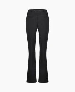 Store Broek Lio Shiny Bnd Flair Trousers Zwart Dames Broeken