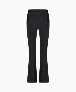 Store Broek Lio Shiny Bnd Flair Trousers Zwart Dames Broeken