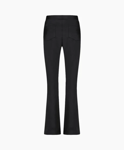 Store Broek Lio Shiny Bnd Flair Trousers Zwart Dames Broeken