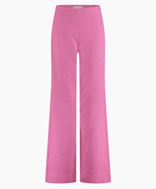 Sale Broek Rasa Tweed Trousers Lila Dames Broeken