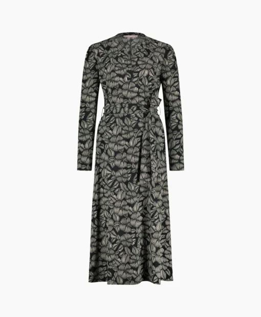 New Jurk Sira Flower Dress Zand Dames Jurken