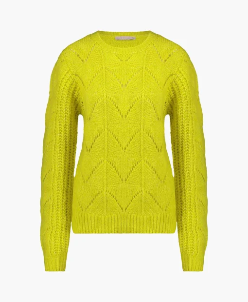 Fashion Pullover Kesia Geel Dames Truien