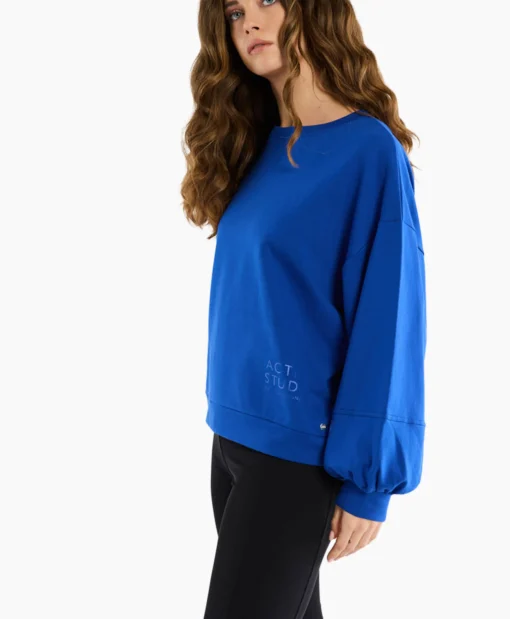 Cheap Pullover Sem Sports Sweater Blauw Dames Truien