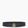 Flash Sale Tas Sa Elastic Stripe Belt Donker Blauw Dames Riemen