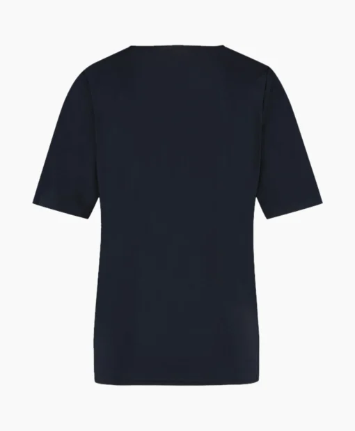 New Top & T-Shirt Vicky Shirt Donker Blauw Dames T-Shirts & Tops
