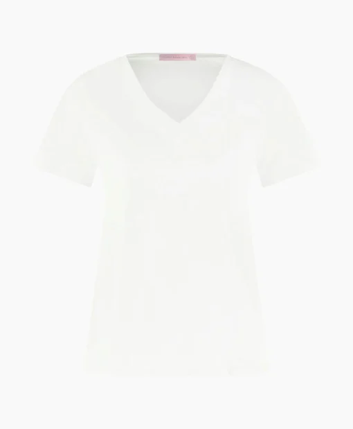 Clearance Top & T-Shirt Roller Shirt Wit Dames T-Shirts & Tops