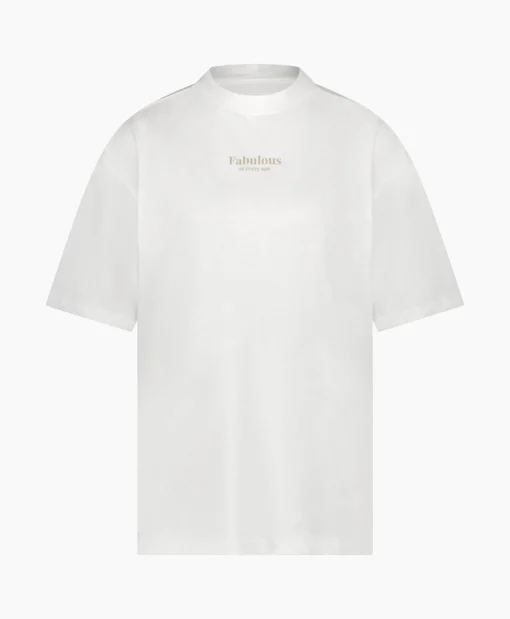 Hot Top & T-Shirt Klaske Fabulous Wit Dames T-Shirts & Tops