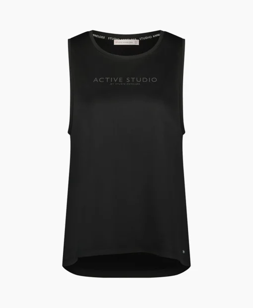 Outlet Top Elza Sport Zwart Dessin Dames T-Shirts & Tops