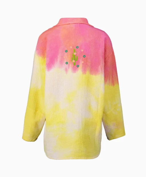 Fashion Blouse Gardenia Gb11 Geel Dames Blouses