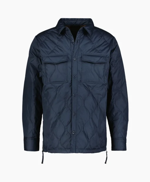 Store Jack Military Down Donker Blauw Heren Jassen