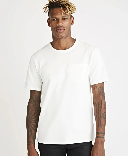 Hot T-Shirt Korte Mouw John Wit Heren T-Shirts