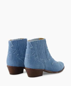 Hot Enkellaars Tl-Soia Metal Jeans Dames Laarzen