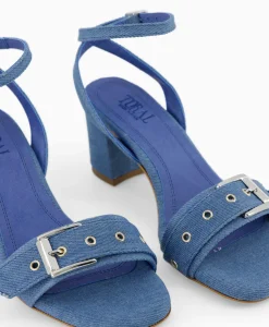 Cheap Sandaal Met Hak Tl-Melissa Licht Blauw Dames Sandalen