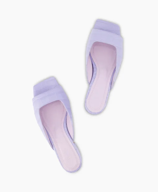 Clearance Sandaal Tl-Nawja Paars Dames Sandalen