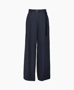 Fashion Pantalon Hazel Donker Blauw Dames Broeken