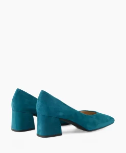 Discount Pump Larise Ks-2 Donker Groen Dames Pumps