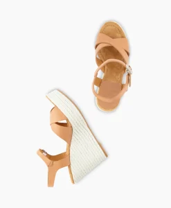 Flash Sale Sandaal Mentor_Ran Beige Dames Sandalen