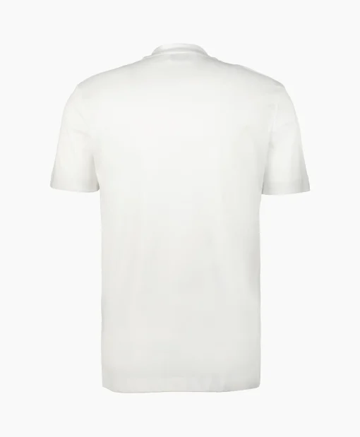 Store T-Shirt Interlock Supima Wit Heren T-Shirts