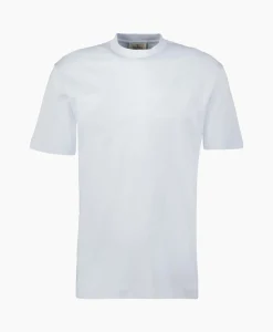 Cheap T-Shirt Interlock Supima Midden Blauw Heren T-Shirts