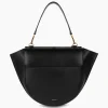 New Crossbody Tas Hortensia Medium Zwart Dames Tassen