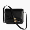 Outlet Crossbody Tas Oscar Trunk Medium Zwart Dames Tassen