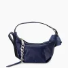 Shop Zadig & Voltaire Schouder / Hand Tas Le Cecilia Xs Leather With Veg Donker Blauw Dames Tassen